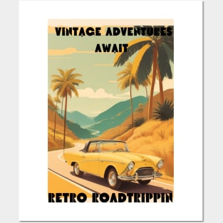 Retro Roadtrip Revival Posters and Art